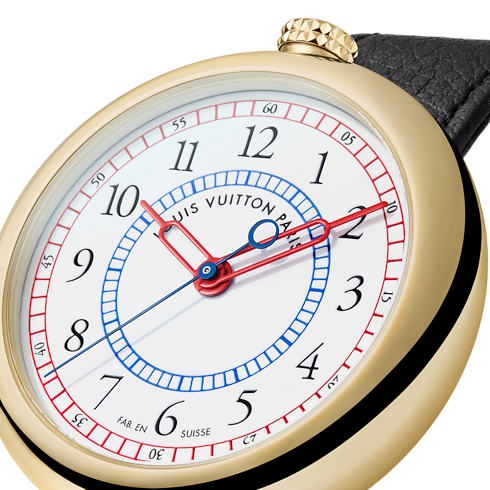 Louis Vuitton Monterey, Automatikuhrwerk, 39 mm, Gelbgold Uhren Alle Uhren } | LOUIS VUITTON (Zoom)