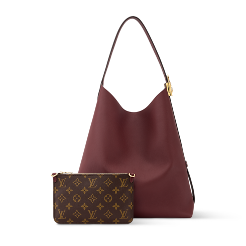 Low Key Hobo MM Minigram Leder Damen Handtaschen Alle Handtaschen | LOUIS VUITTON (Zoom)