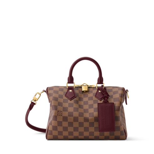 Low Key Speedy 25 Soft Damier Ebene Canvas Damen Handtaschen Alle Handtaschen | LOUIS VUITTON (Zoom)