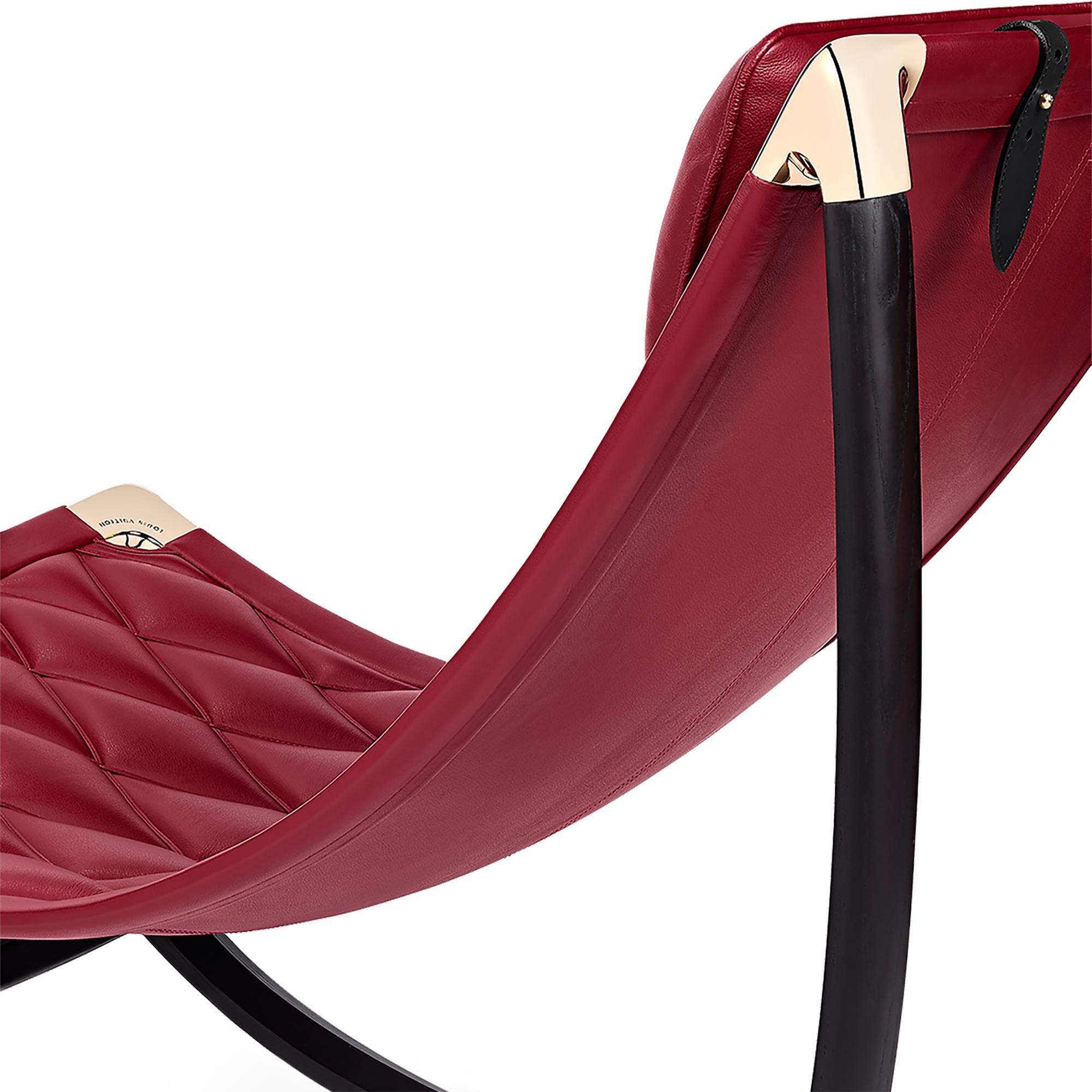 Lune Stuhl von Marcel Wanders  Trunks, Reisen und Wohnen Wohnen und Art of Dining Louis Vuitton Objets Nomades – Die Kollektion | LOUIS VUITTON (Zoom)