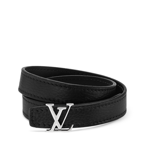 LV Atelier Armband aus Leder front view