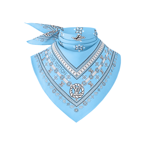 LV Bandana Carré 55 S00 Damen Accessoires Seidentücher und Bandeaus | LOUIS VUITTON (Zoom)
