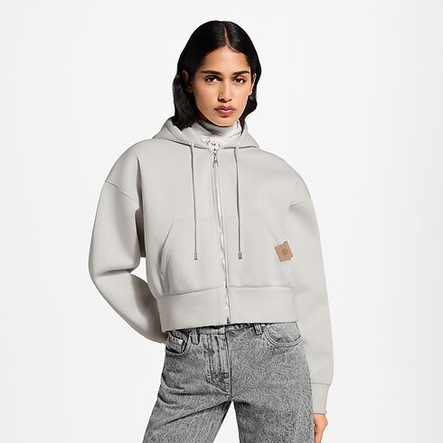 LV Bijoux Hoodie mit Reißverschluss Damen Ready to Wear T-Shirts und Sweatshirts | LOUIS VUITTON (Zoom)