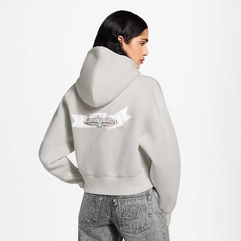 LV Bijoux Hoodie mit Reißverschluss Damen Ready to Wear T-Shirts und Sweatshirts | LOUIS VUITTON (Zoom)