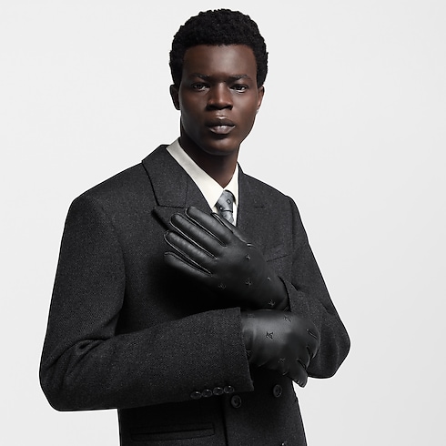 LV Blason Handschuhe S00 Herren Accessoires Hüte, Mützen und Handschuhe | LOUIS VUITTON (Zoom)