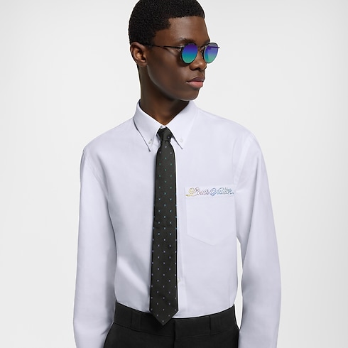 LV Blason Shading Krawatte S00 Herren Accessoires Krawatten und Einstecktücher | LOUIS VUITTON (Zoom)