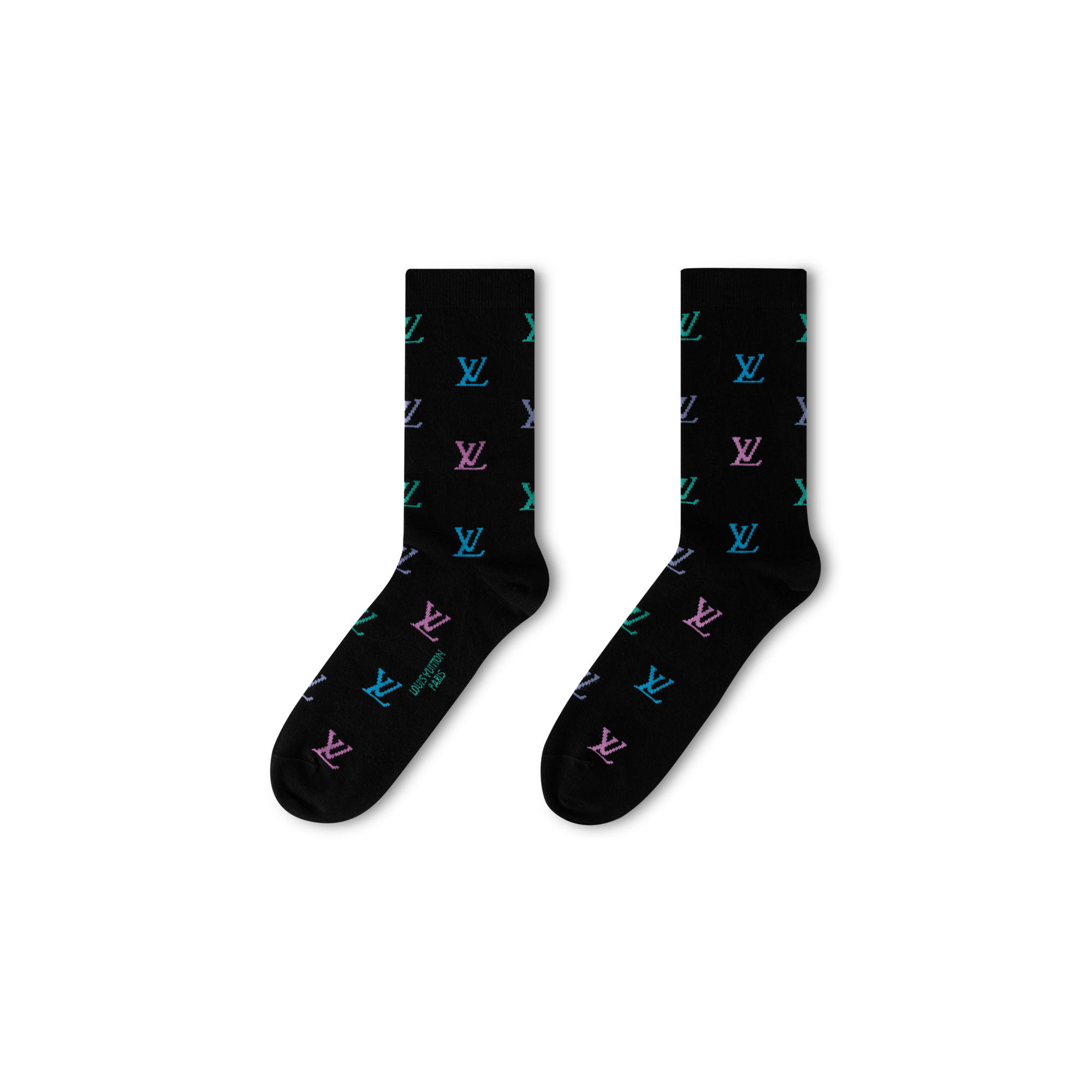 LV Blason Shading Socken S00 Herren Accessoires Wohntextilien | LOUIS VUITTON (Zoom)