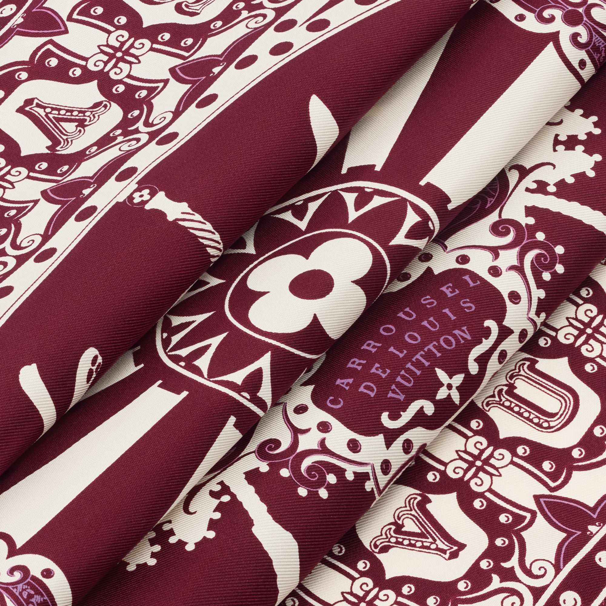 LV Carrousel Carré 70 S00 Damen Accessoires Seidentücher und Bandeaus | LOUIS VUITTON (Zoom)