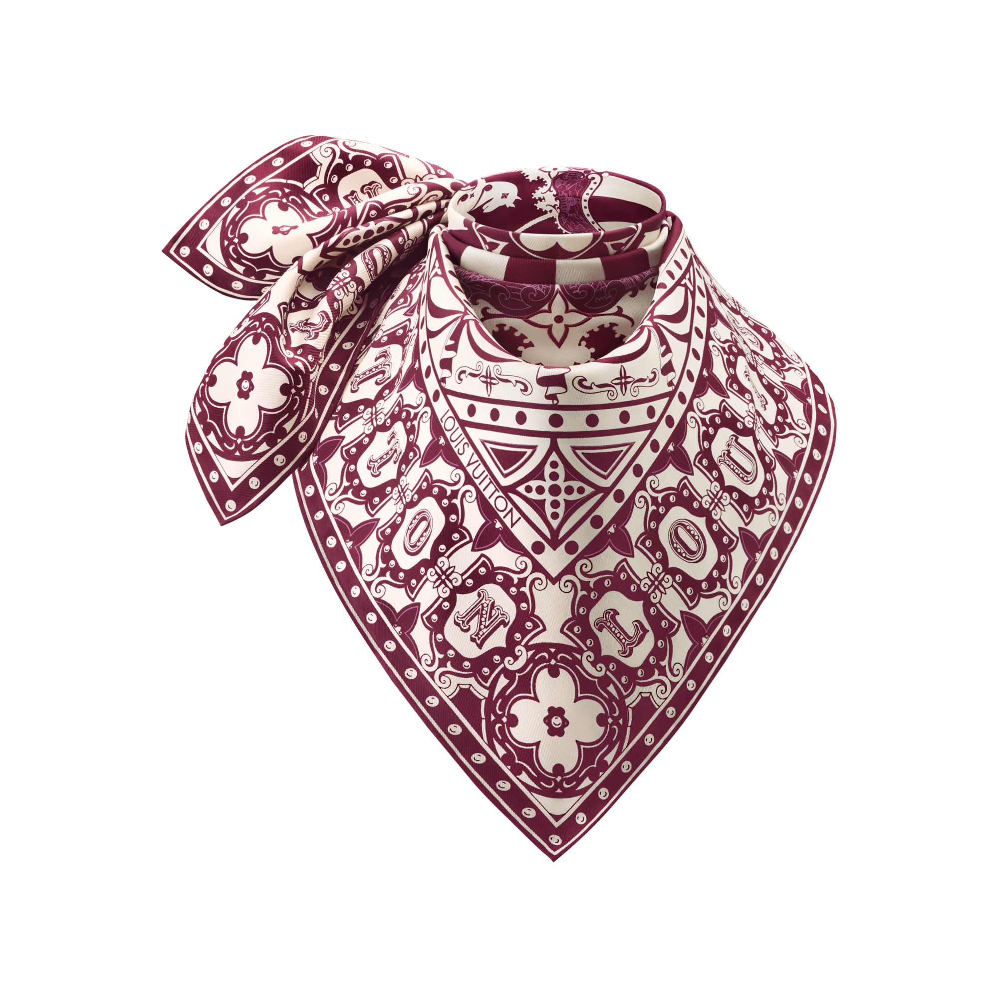 LV Carrousel Carré 70 S00 Damen Accessoires Seidentücher und Bandeaus | LOUIS VUITTON (Zoom)