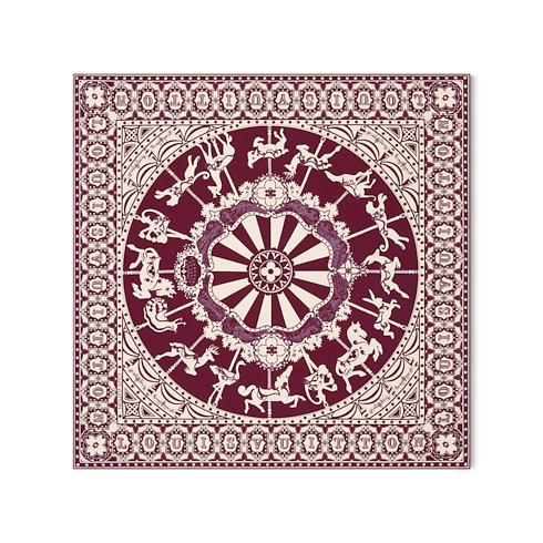 LV Carrousel Carré 70 S00 Damen Accessoires Seidentücher und Bandeaus | LOUIS VUITTON (Zoom)