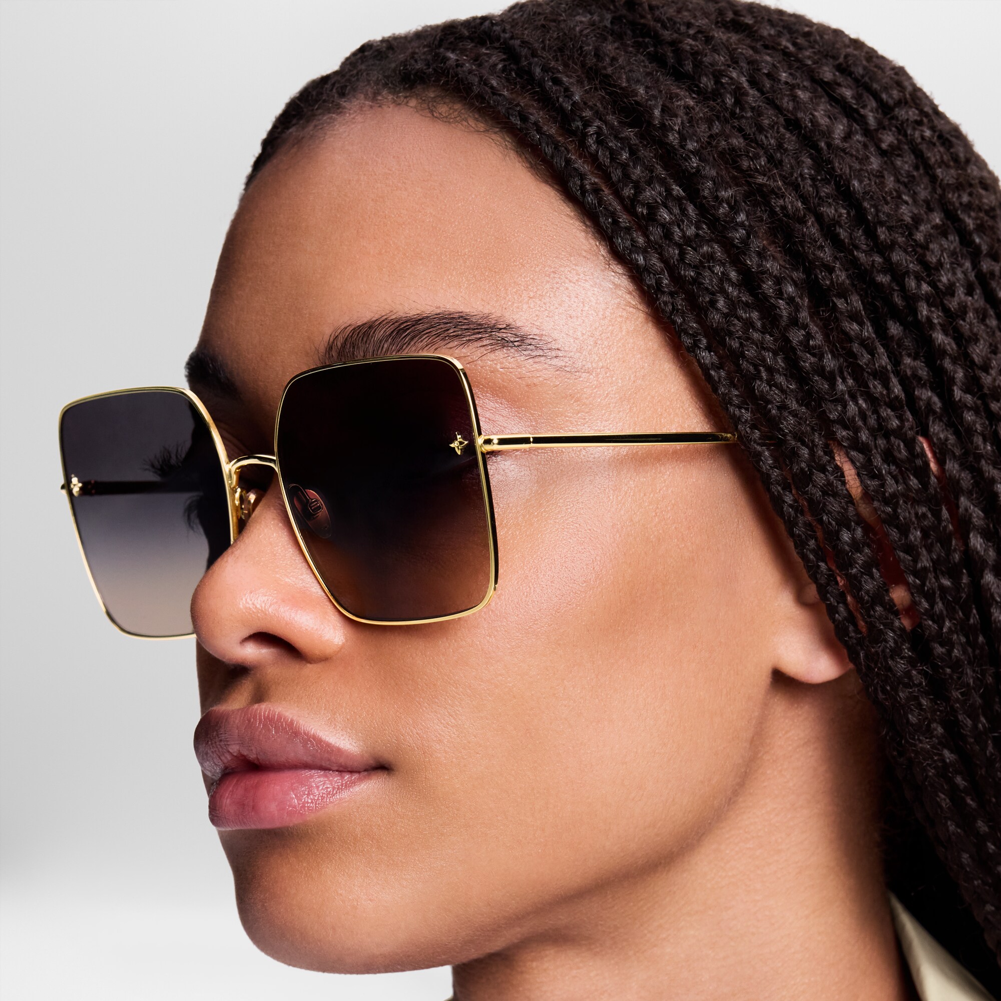 LV Charm Square Sonnenbrille S00 Damen Highlights und Geschenkideen Essentials für den Strand | LOUIS VUITTON (Zoom)