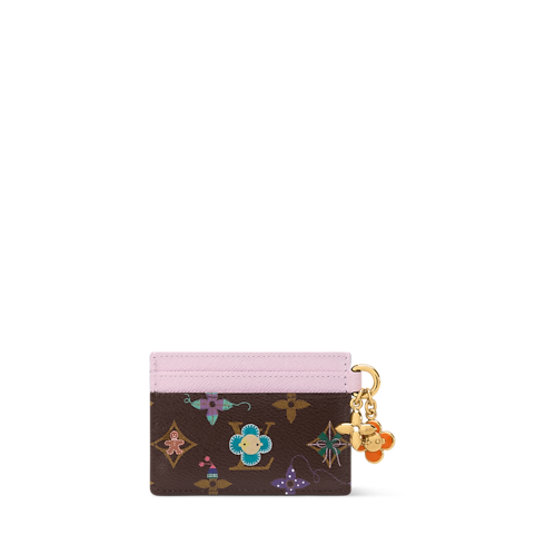 LV Charms Kartenetui back view