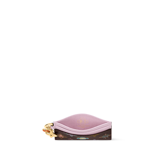 LV Charms Kartenetui interior view