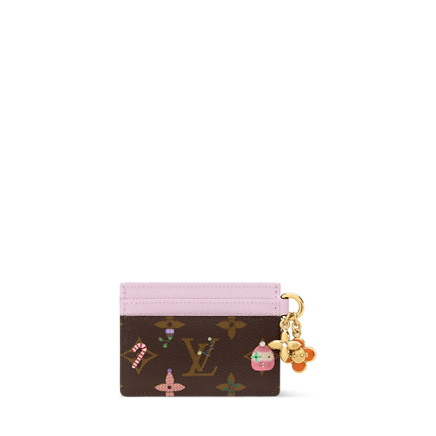 LV Charms Kartenetui front view