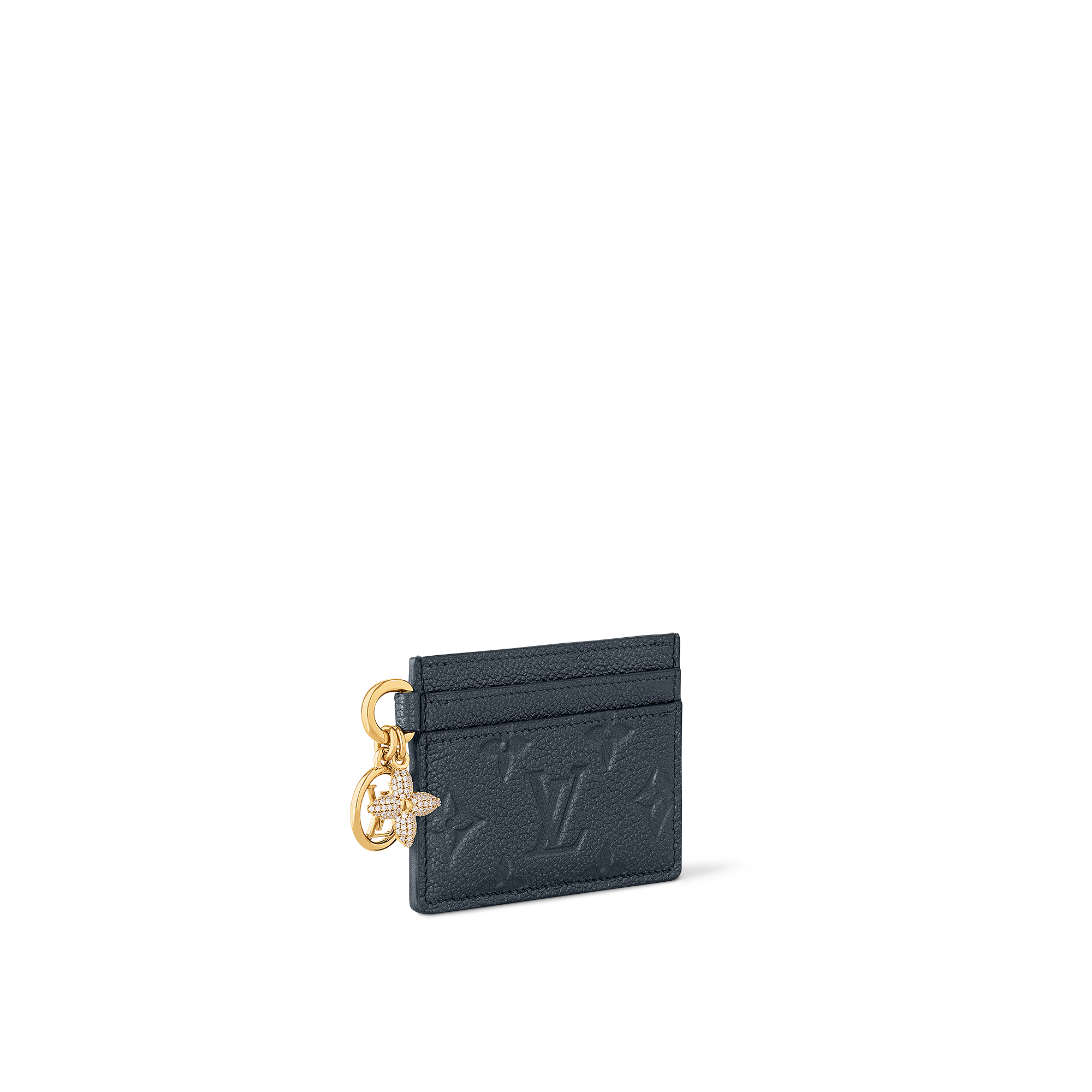 LV Charms Kartenetui Monogram Empreinte Leder - Geldbörsen und  