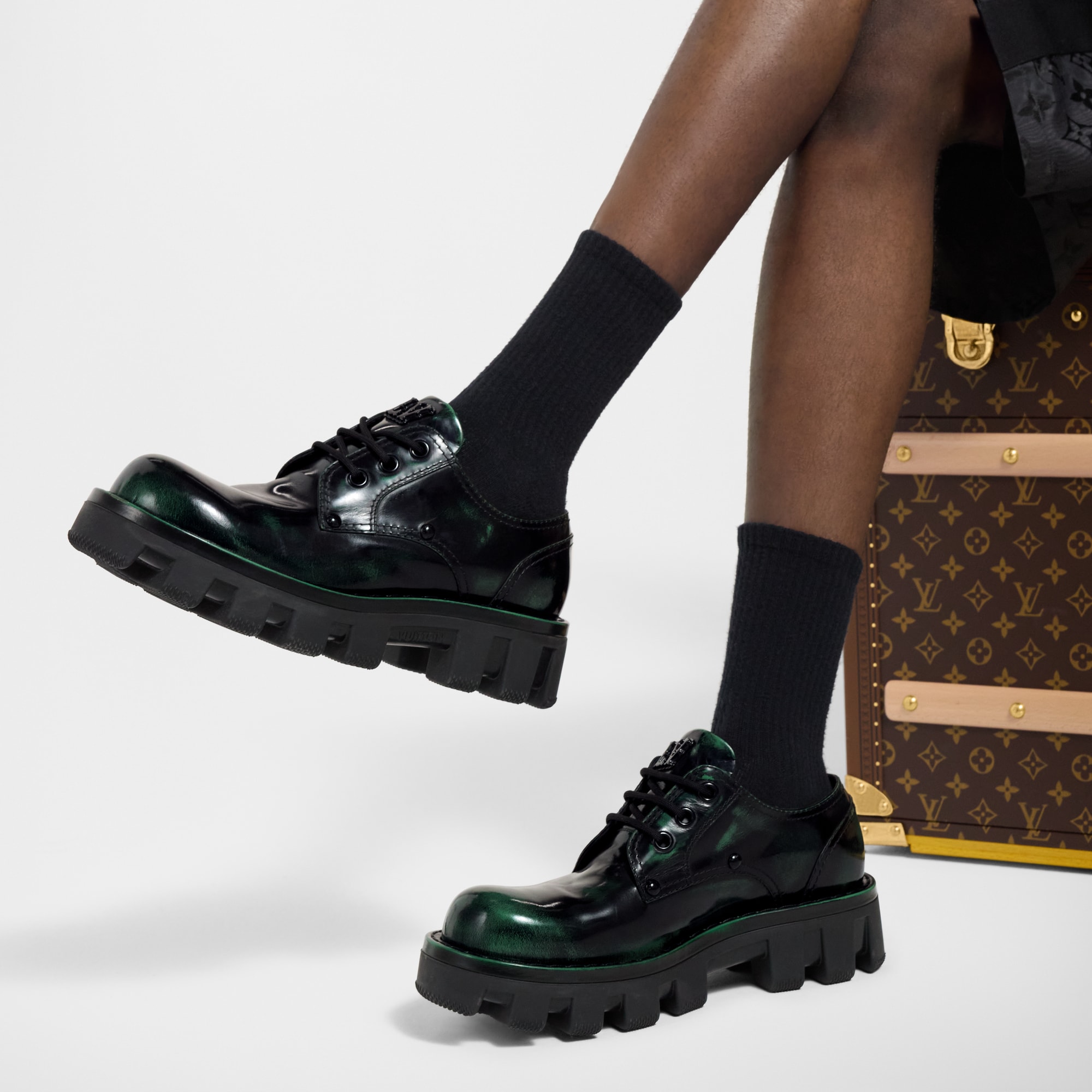 LV Checker Derby  Herren Schuhe Schnürschuhe und Schuhe mit Schließe | LOUIS VUITTON (Zoom)