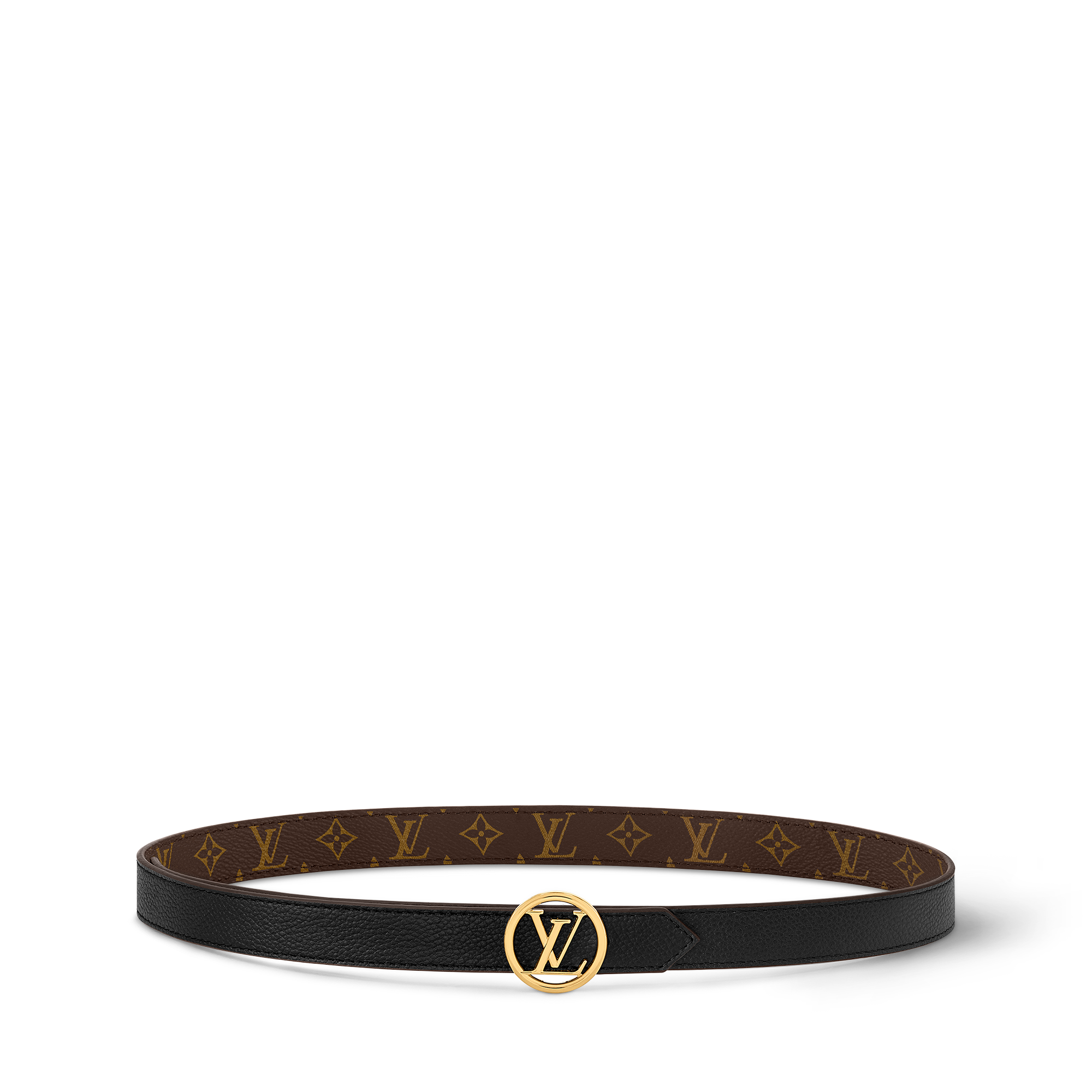 LV Circle Wendegürtel 20 mm Monogram Canvas Damen Accessoires Neuheiten | LOUIS VUITTON (Zoom)