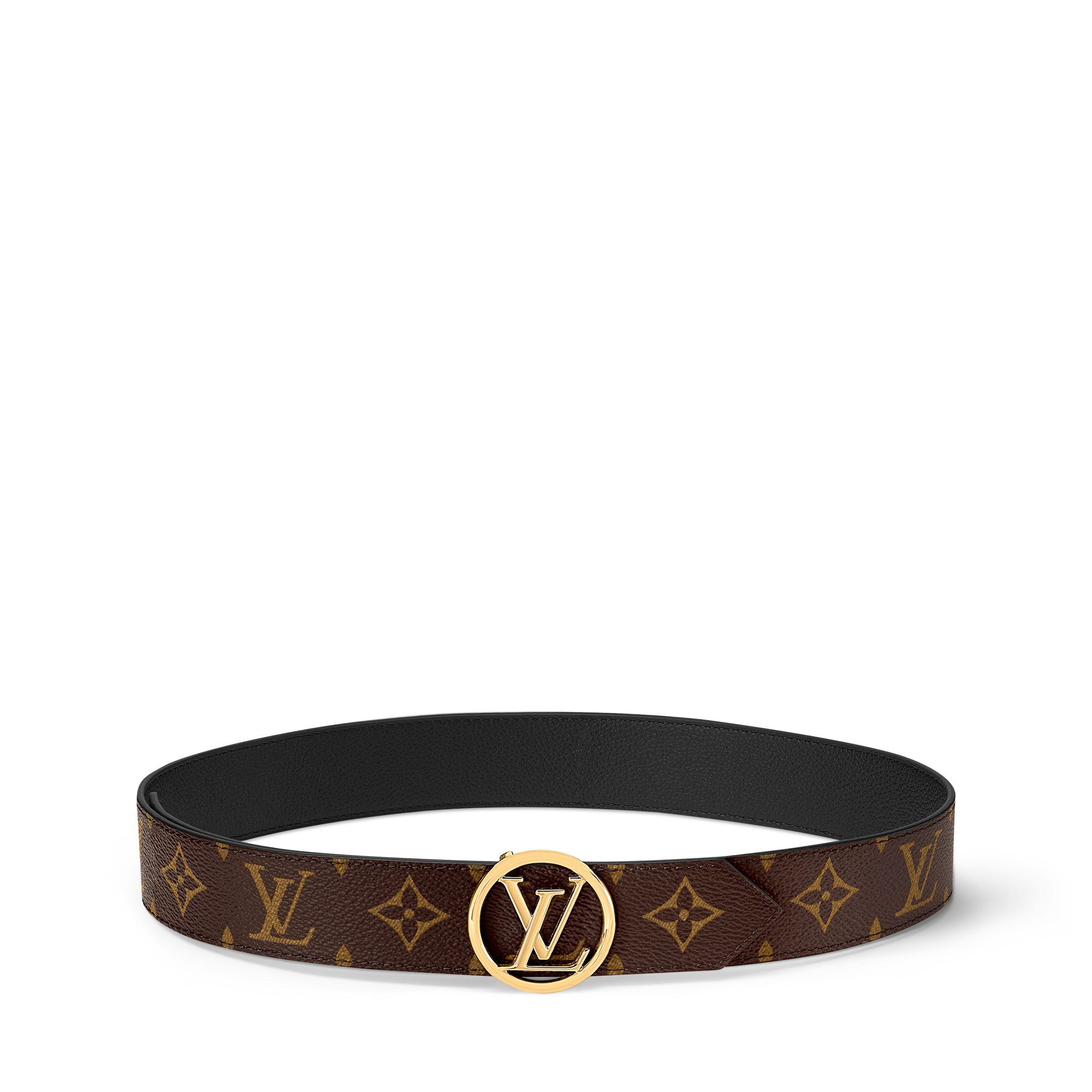 LV Circle Wendegürtel 35 mm Monogram Canvas Damen Accessoires Gürtel | LOUIS VUITTON (Zoom)