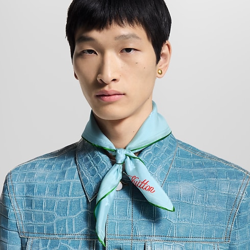 LV City Stamp Bandana S00 Herren Accessoires Seidentücher und Bandanas | LOUIS VUITTON (Zoom)