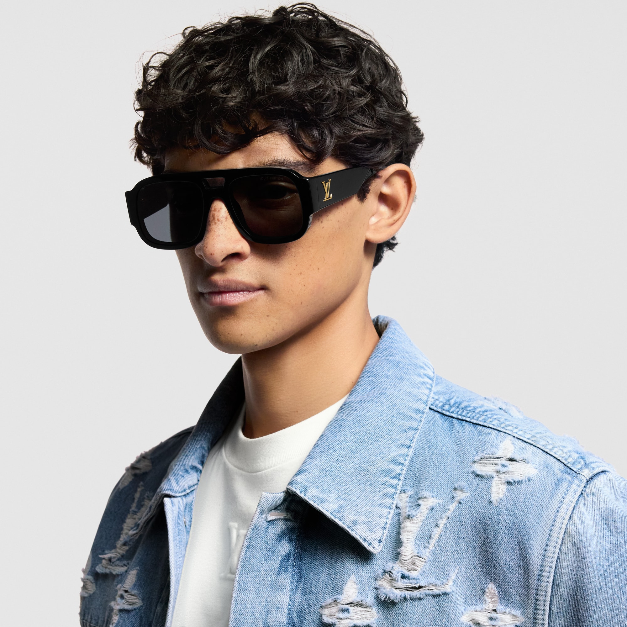 LV Clash Pilot Sonnenbrille S00 Herren Accessoires Sonnenbrillen | LOUIS VUITTON (Zoom)