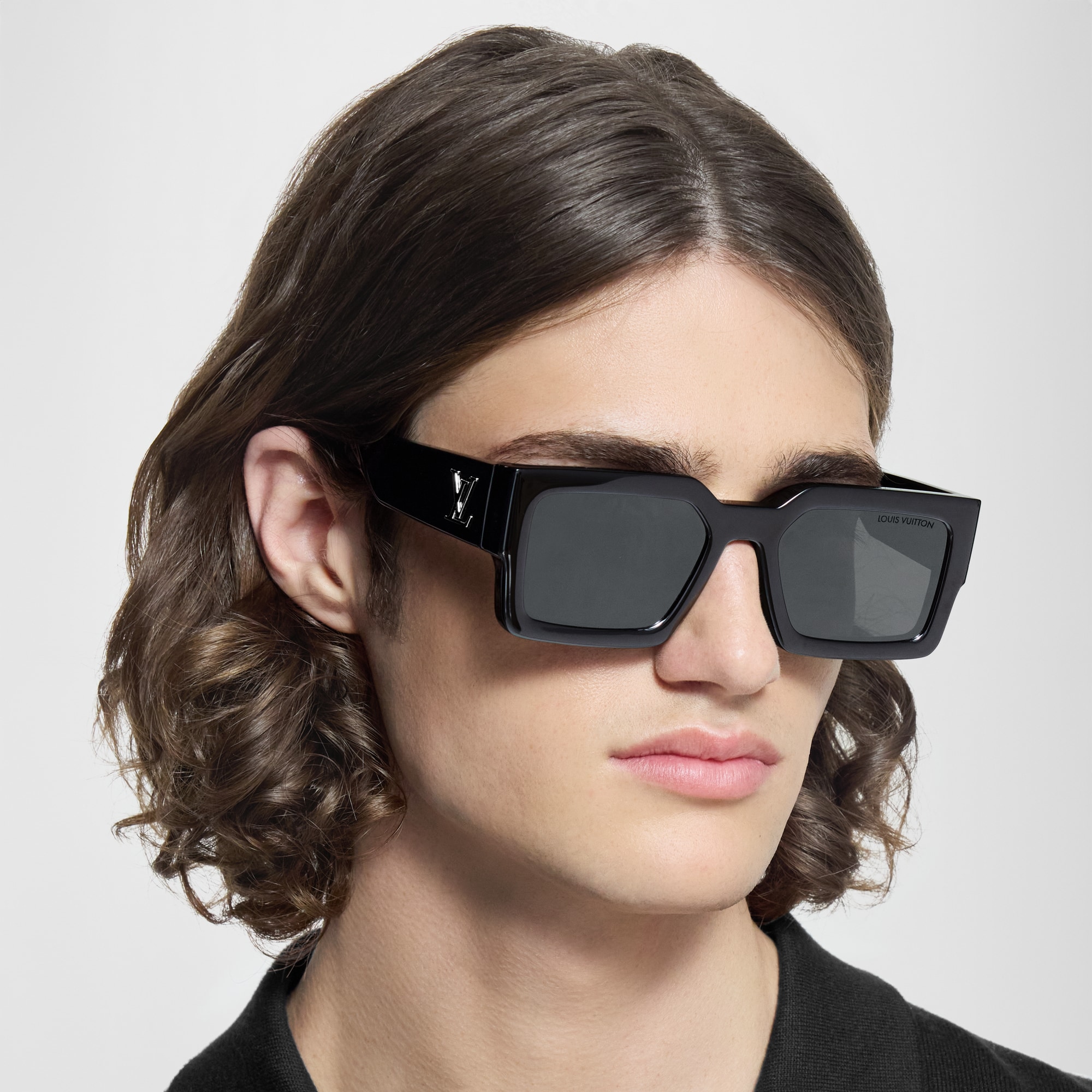 LV Clash Square Sonnenbrille S00 Herren Accessoires Sonnenbrillen | LOUIS VUITTON (Zoom)