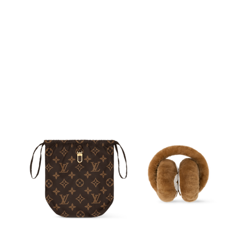 LV Cloud Medaillon Ohrenschützer S00 Damen Accessoires Haar Accessoires | LOUIS VUITTON (Zoom)