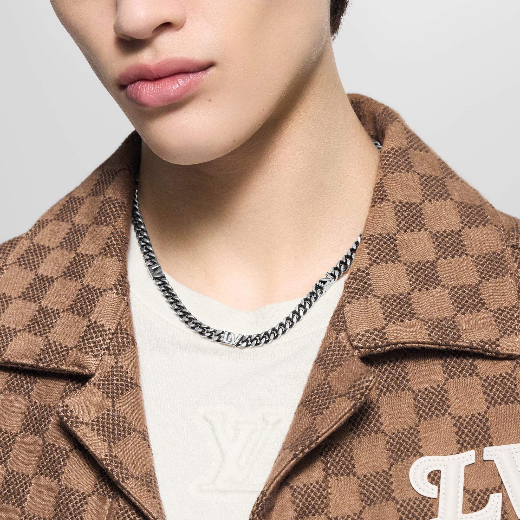 LV Club Chain Halskette S00 Herren Modeschmuck Halsketten und Anhänger | LOUIS VUITTON (Zoom)