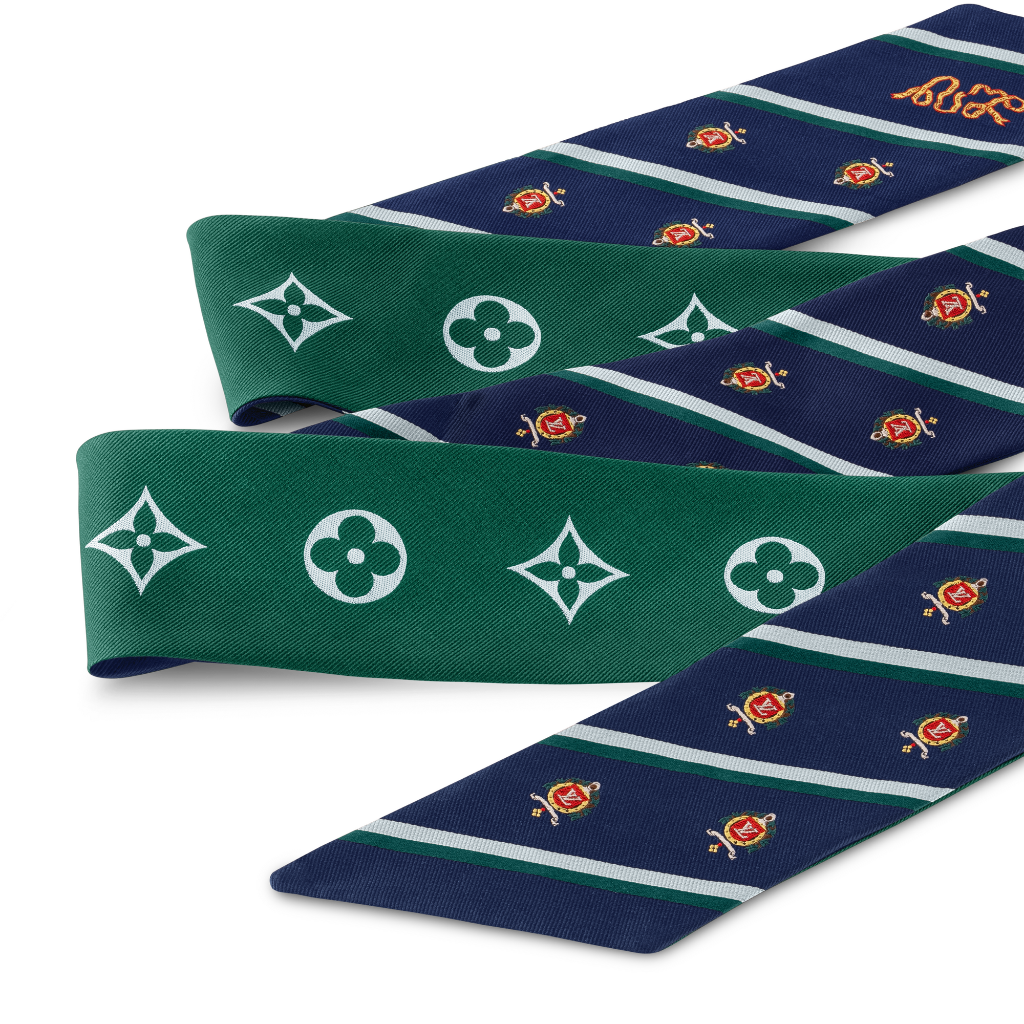 LV Crest Bandeau S00 Herren Accessoires Krawatten und Einstecktücher  | LOUIS VUITTON (Zoom)