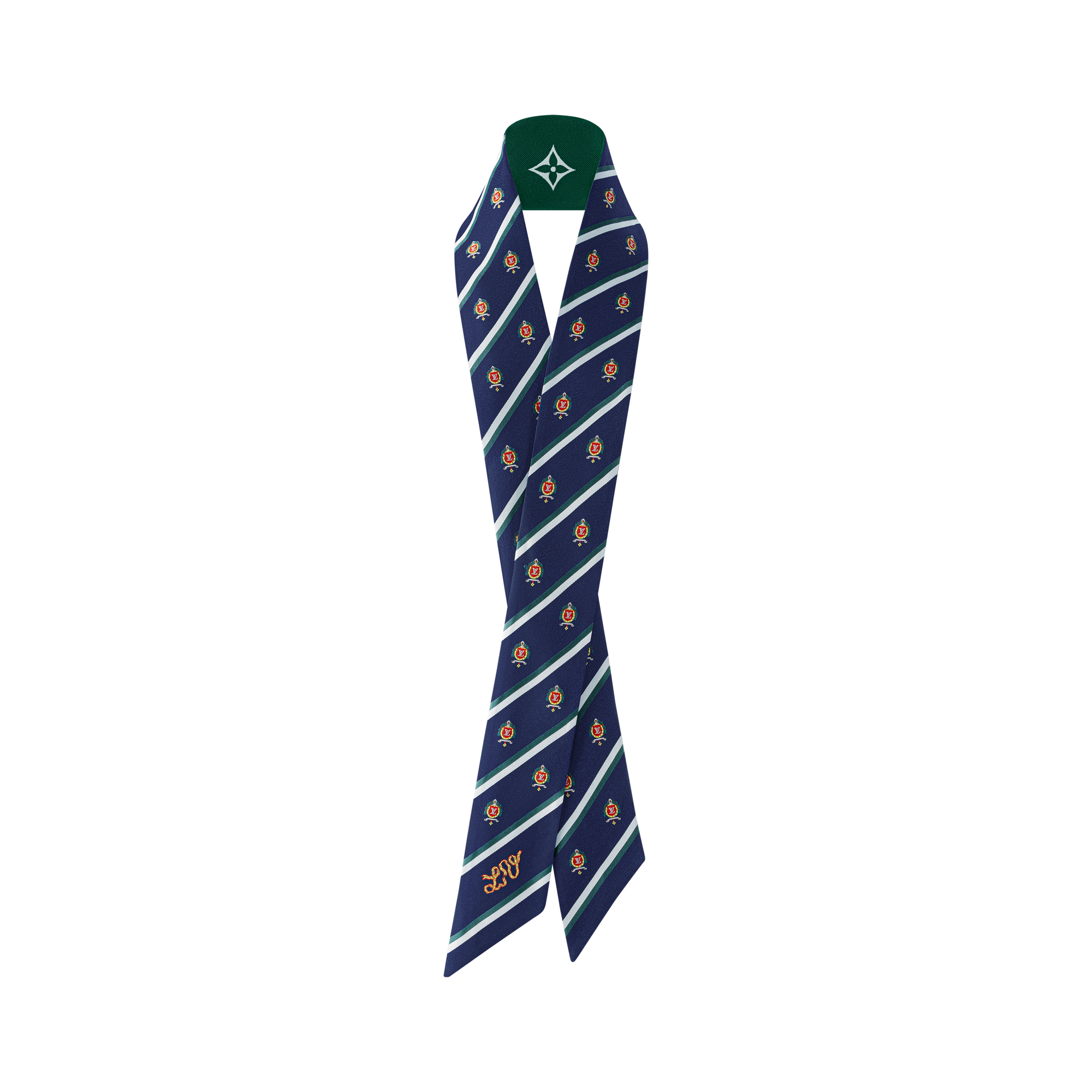 LV Crest Bandeau S00 Herren Accessoires Krawatten und Einstecktücher  | LOUIS VUITTON (Zoom)