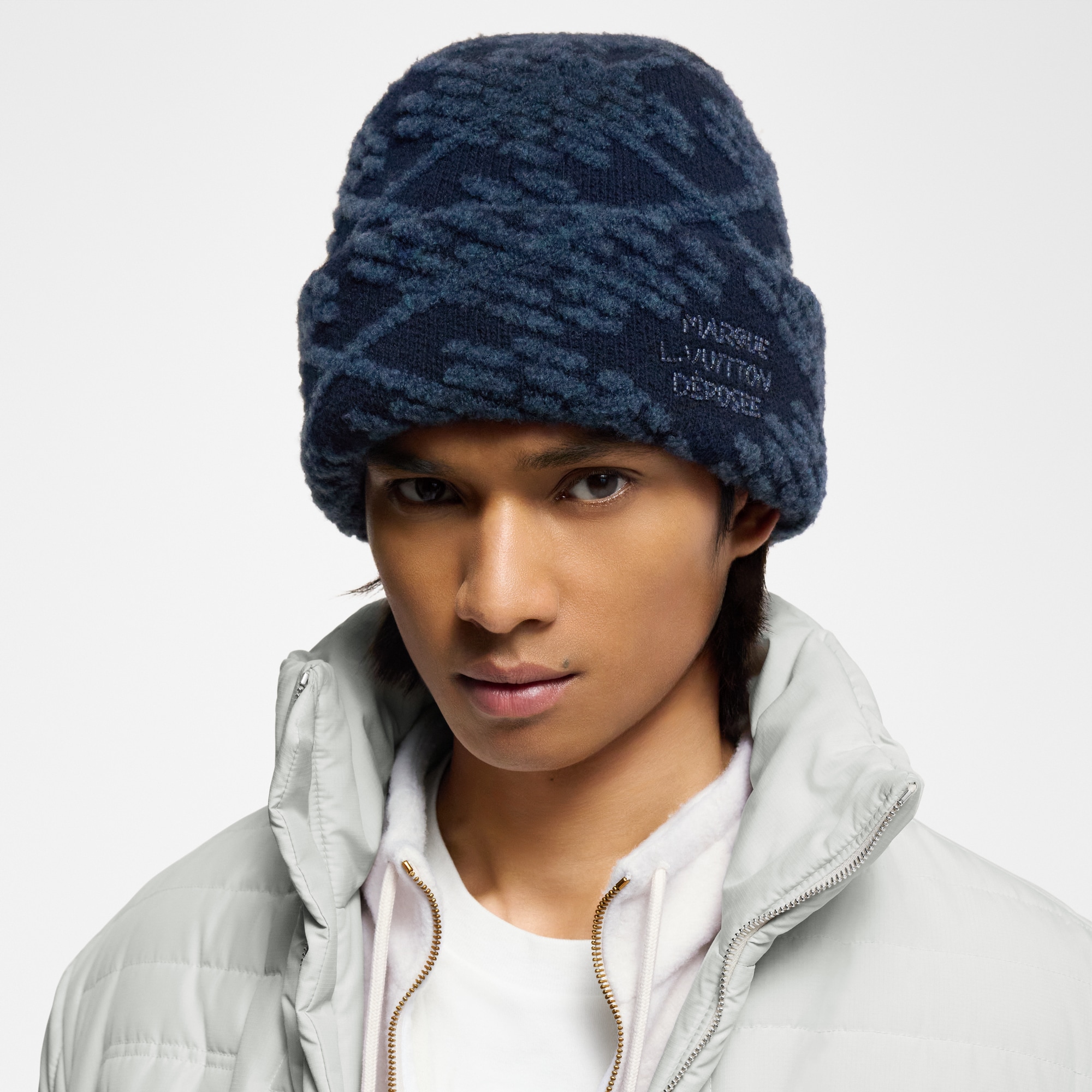 LV Crush Damier Argyle Beanie S00 Herren Accessoires Hüte, Mützen und Handschuhe | LOUIS VUITTON (Zoom)