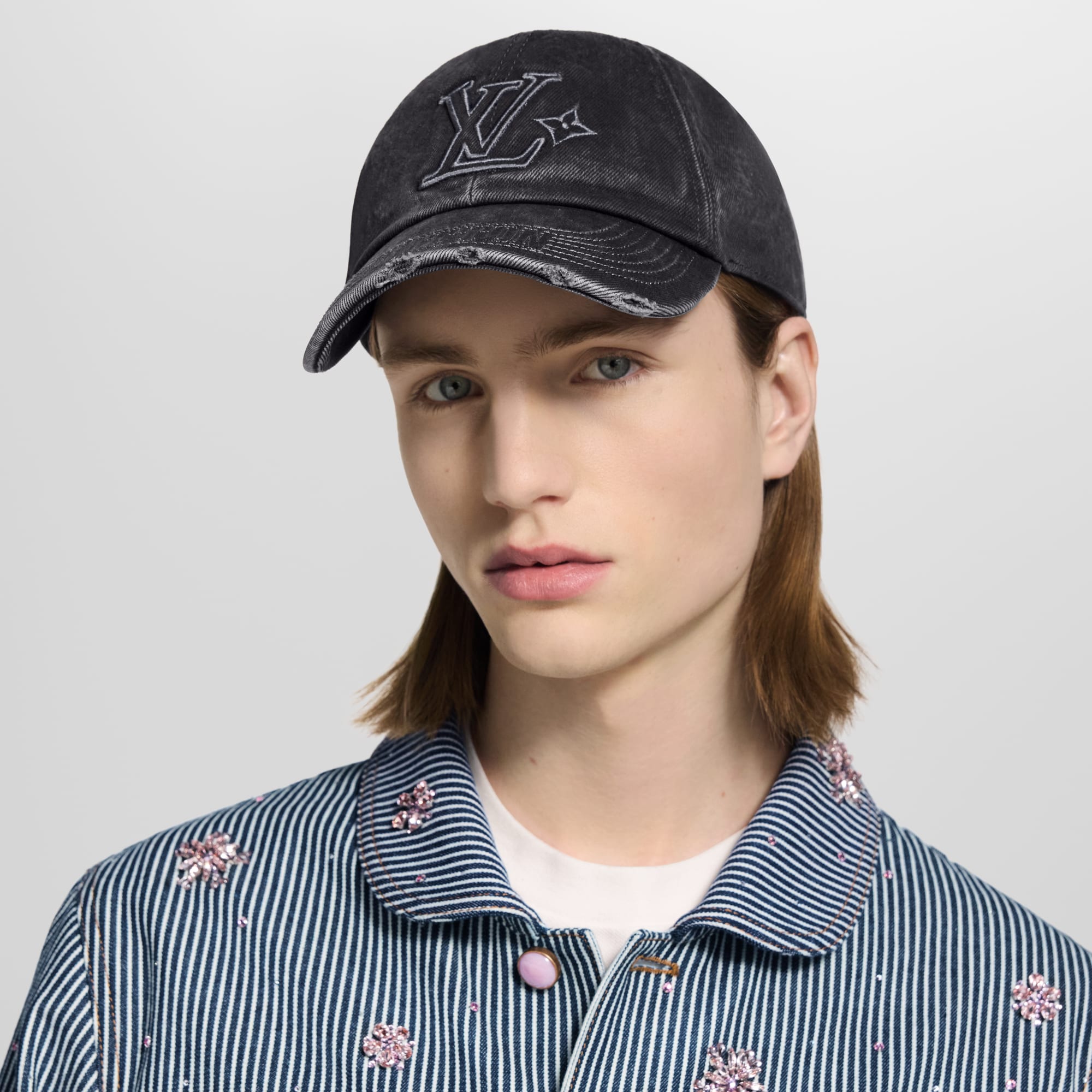 LV Denim Washed Mütze S00 Herren Accessoires Hüte, Mützen und Handschuhe | LOUIS VUITTON (Zoom)
