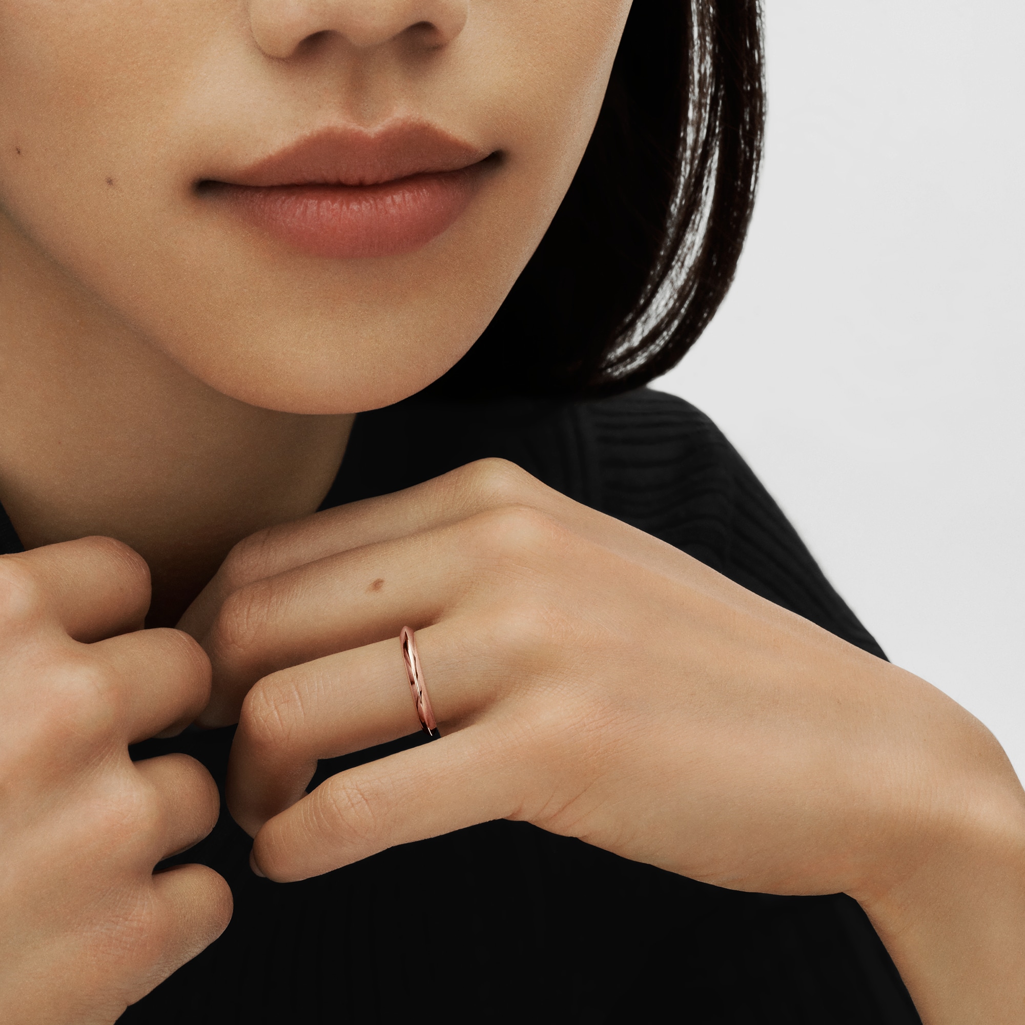 LV Diamonds 2,5 mm breiter Ehering, Roségold  Schmuck Kategorien Wedding Bands | LOUIS VUITTON (Zoom)