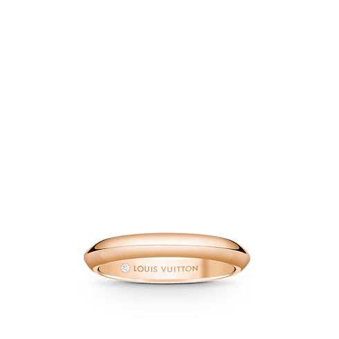 LV Diamonds 3 mm breiter Ehering, Roségold Schmuck Kategorien Wedding Bands | LOUIS VUITTON (Zoom)