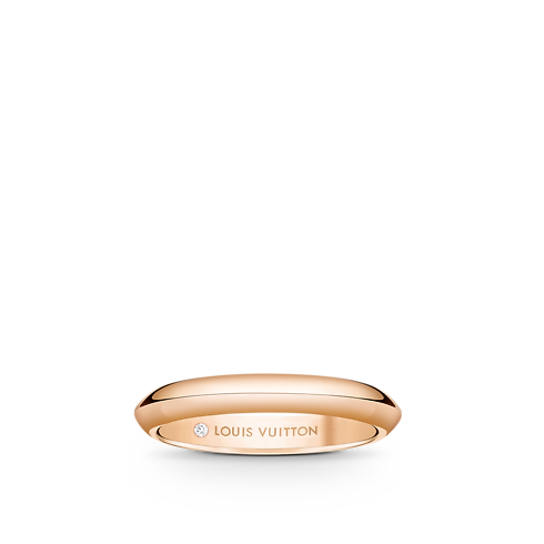 LV Diamonds 3 mm breiter Ehering, Roségold Schmuck Kategorien Wedding Bands | LOUIS VUITTON (Zoom)