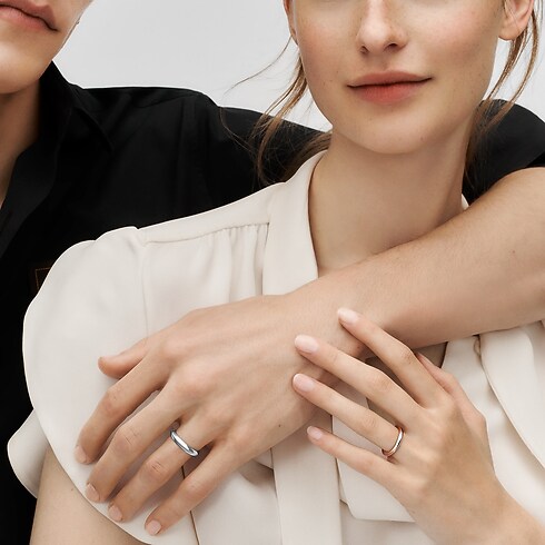 LV Diamonds 4 mm breiter Ehering, Platin Schmuck Kategorien Wedding Bands | LOUIS VUITTON (Zoom)