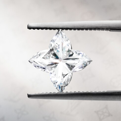 LV Diamonds doppelter Ring, runder Brillantschliff Schmuck Kollektionen LV Diamonds | LOUIS VUITTON