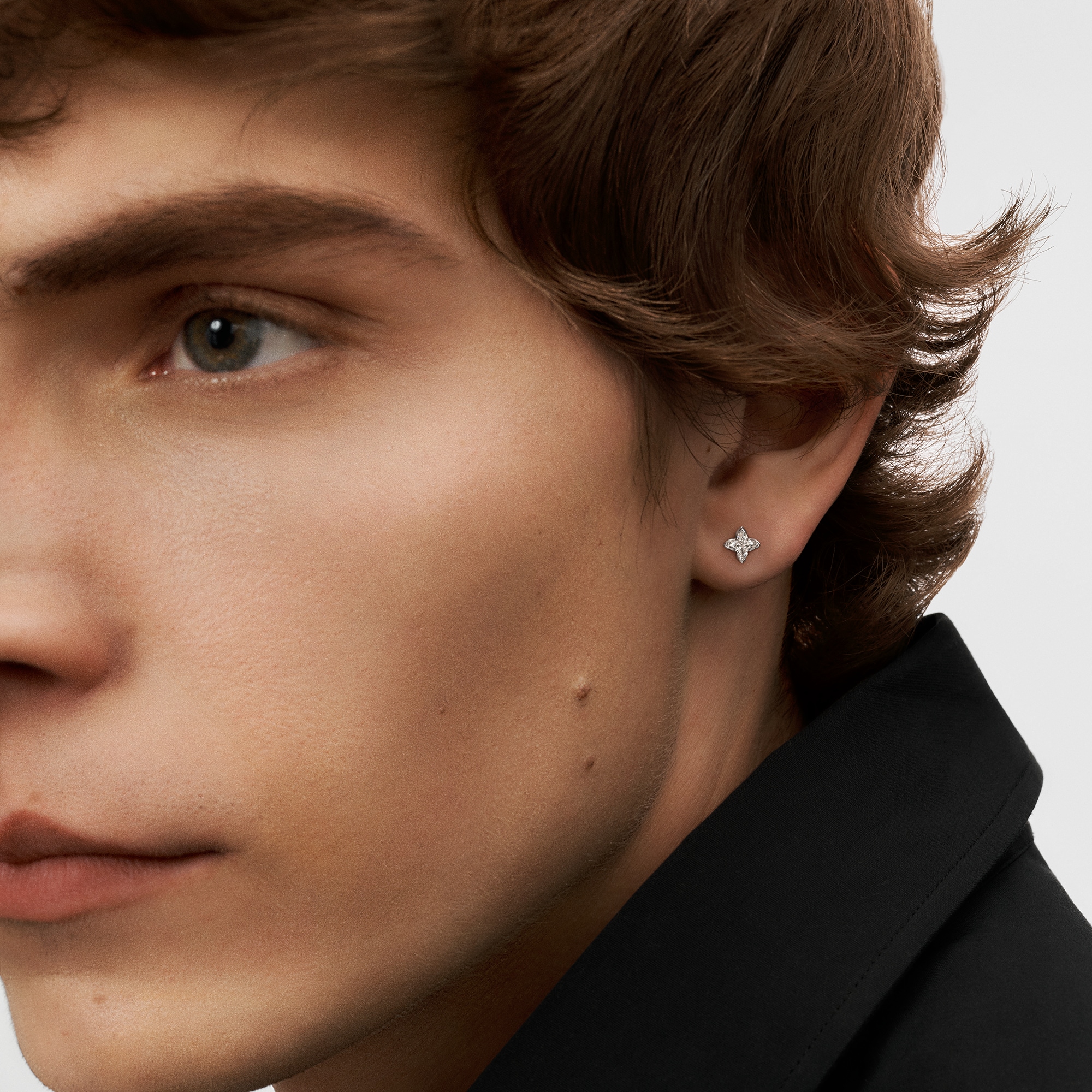 LV Diamonds Ohrstecker, LV Monogram Sternschliff - Einzelstück  Schmuck Kollektionen LV Diamonds | LOUIS VUITTON (Zoom)