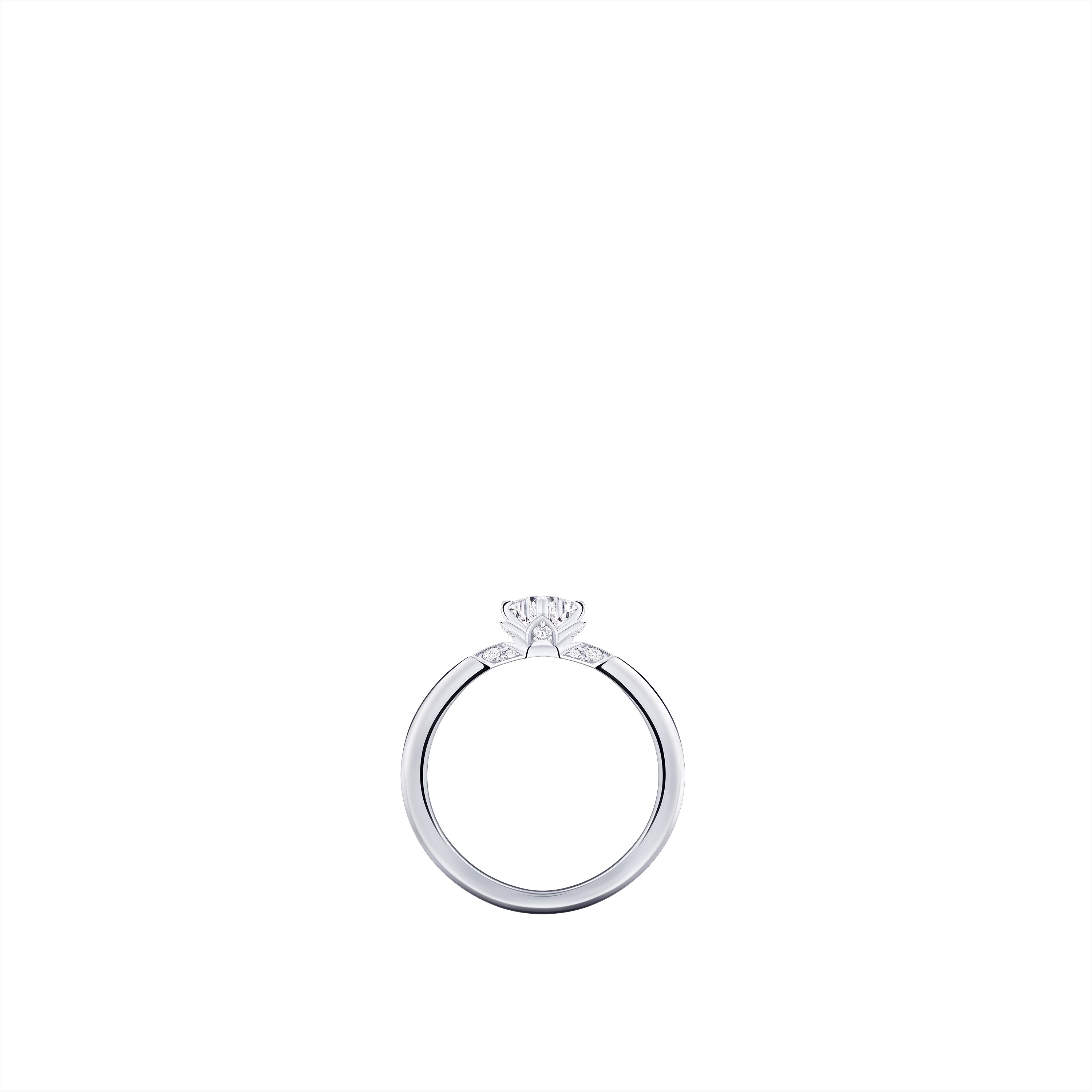 LV Diamonds Solitär-Ring, LV Monogram Sternschliff  Schmuck Kollektionen LV Diamonds | LOUIS VUITTON (Zoom)