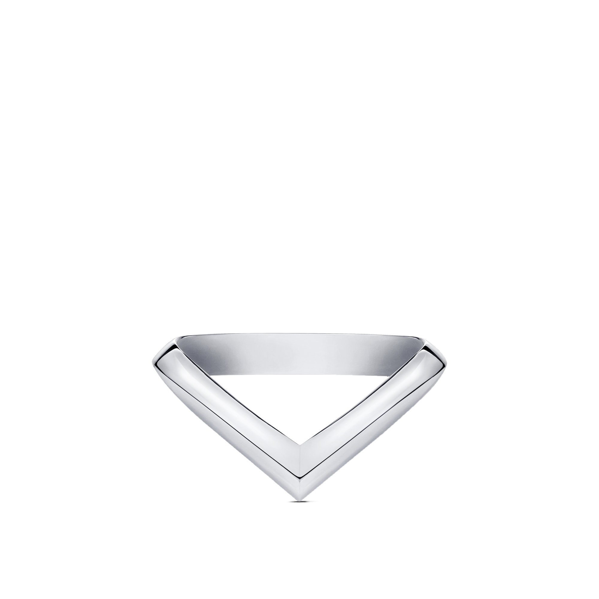 LV Diamonds V Ring, Platin  Schmuck Kategorien Wedding Bands | LOUIS VUITTON (Zoom)