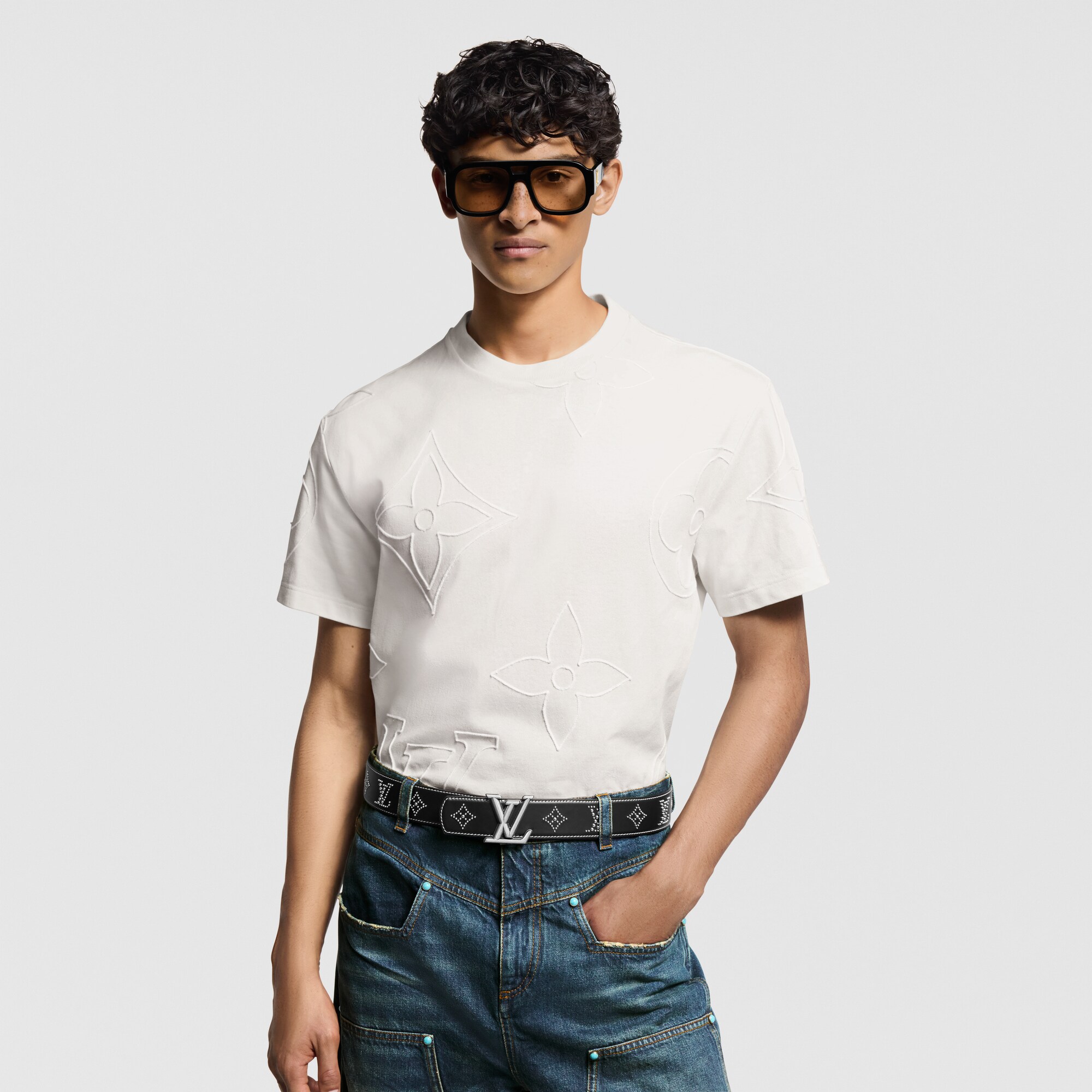 LV Dimension Gürtel 40 mm Andere Lederarten Herren Accessoires Gürtel | LOUIS VUITTON (Zoom)