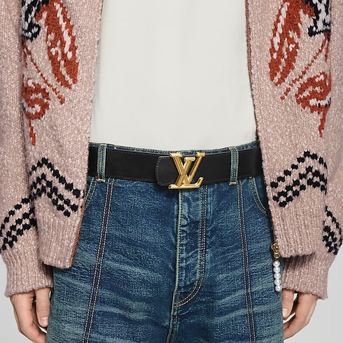 LV Dimension Monogram Landscape Wendegürtel 40 mm Herren Accessoires Gürtel | LOUIS VUITTON (Zoom)