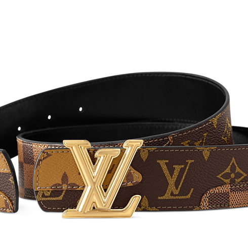 LV Dimension Monogram Landscape Wendegürtel 40 mm Herren Accessoires Gürtel | LOUIS VUITTON (Zoom)