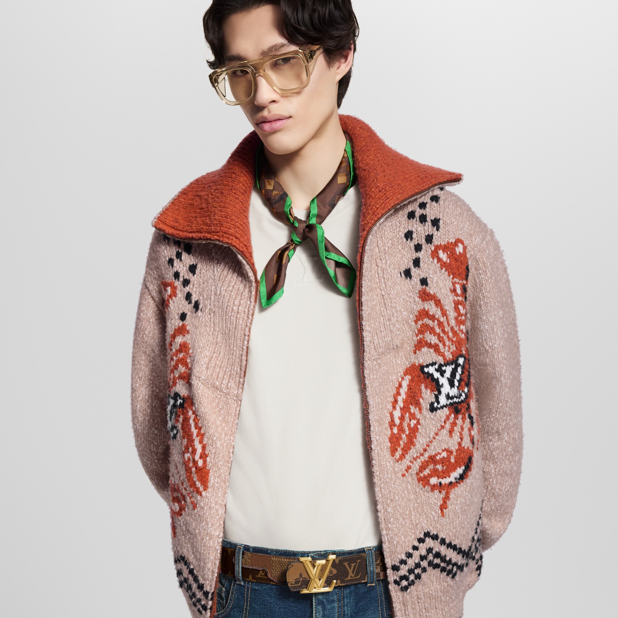 LV Dimension Monogram Landscape Wendegürtel 40 mm  Herren Accessoires Gürtel | LOUIS VUITTON (Zoom)