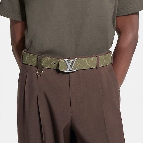 LV Dimension Monogram Surplus Gürtel aus Baumwolle 40 mm G77 Herren Accessoires Gürtel | LOUIS VUITTON (Zoom)