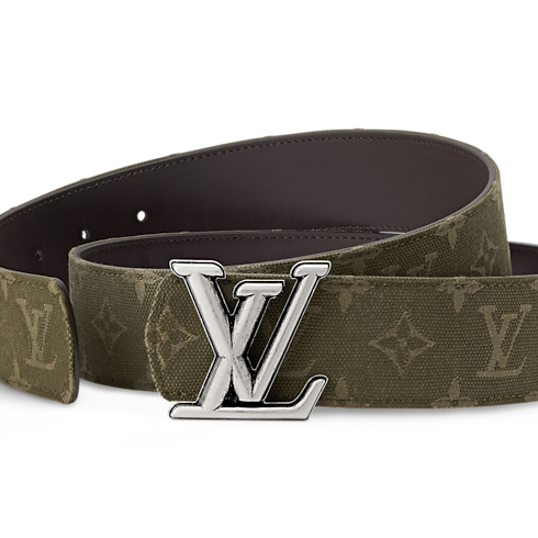 LV Dimension Monogram Surplus Gürtel aus Baumwolle 40 mm G77 Herren Accessoires Gürtel | LOUIS VUITTON (Zoom)