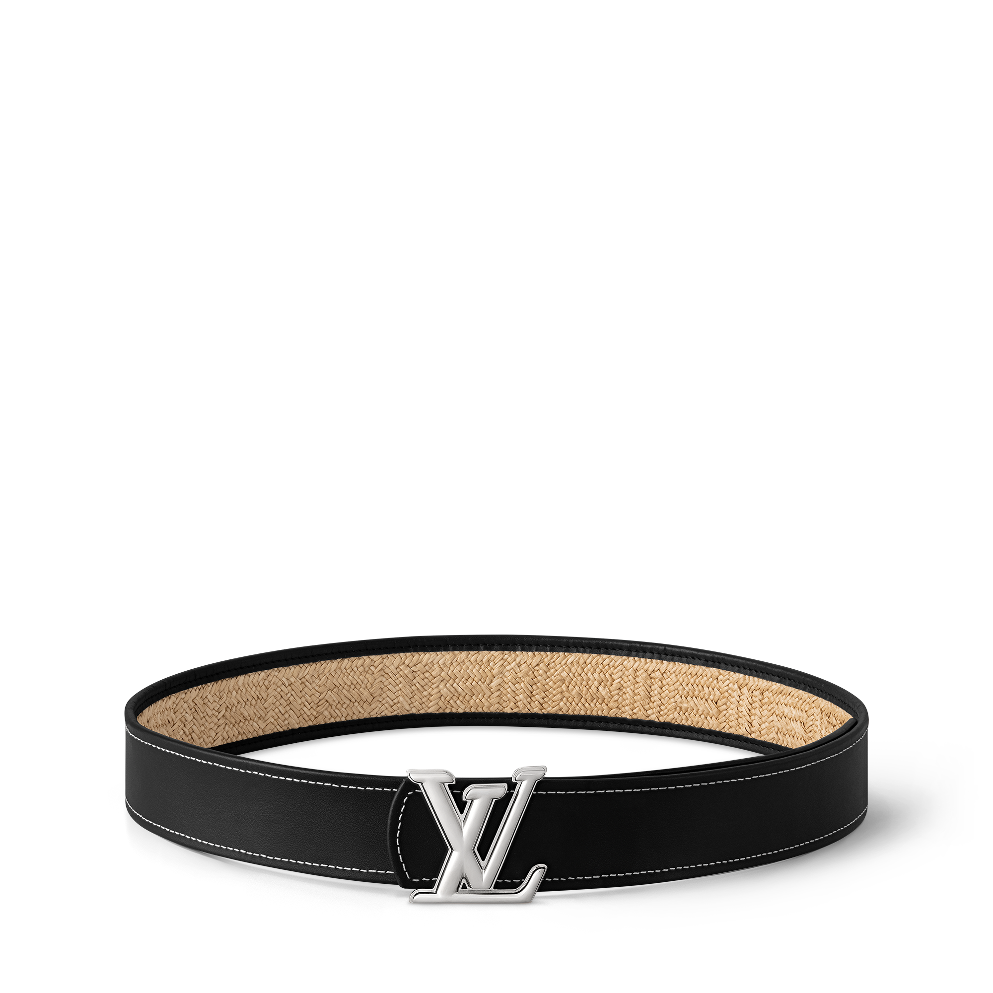 LV Dimension Raffia Wendegürtel 40 mm  Herren Accessoires Gürtel | LOUIS VUITTON (Zoom)
