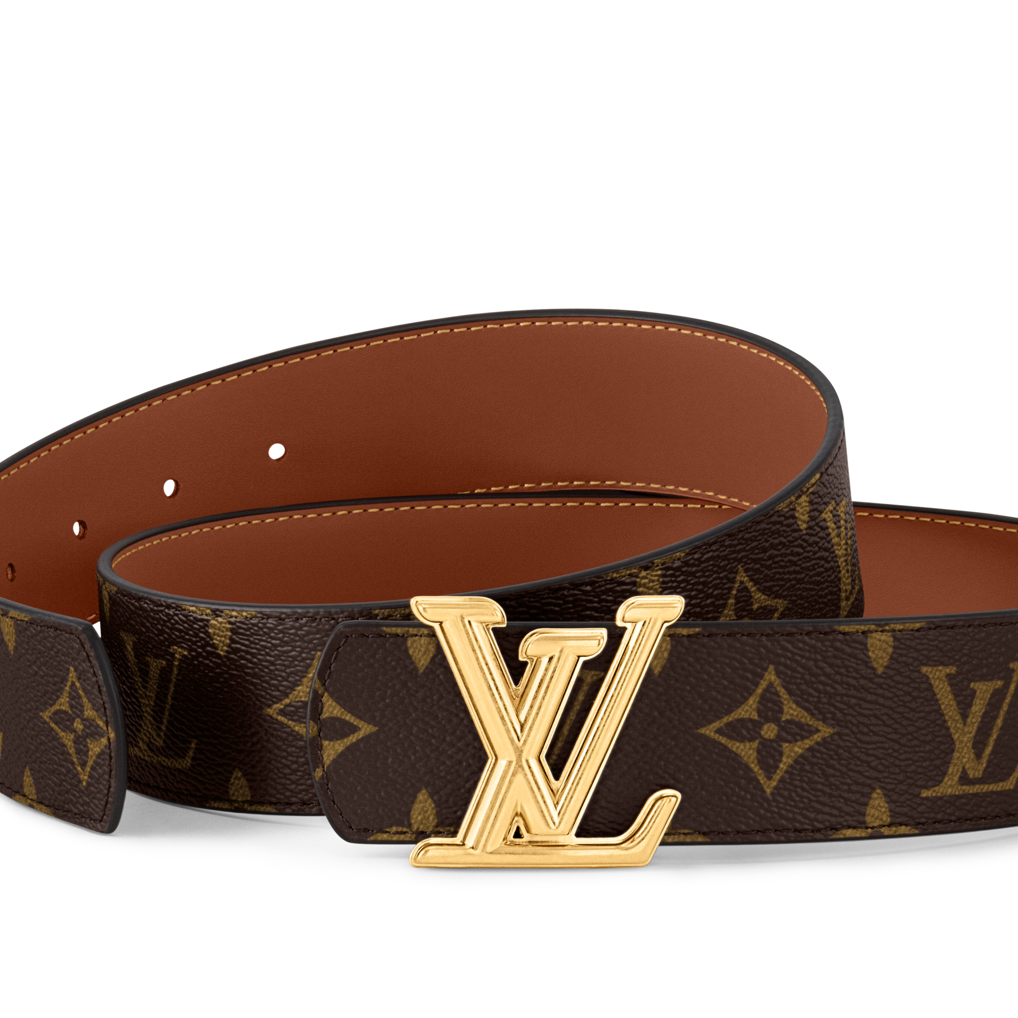 LV Dimension Wendegürtel 40 mm Monogram Eclipse Canvas Herren Accessoires Gürtel | LOUIS VUITTON (Zoom)