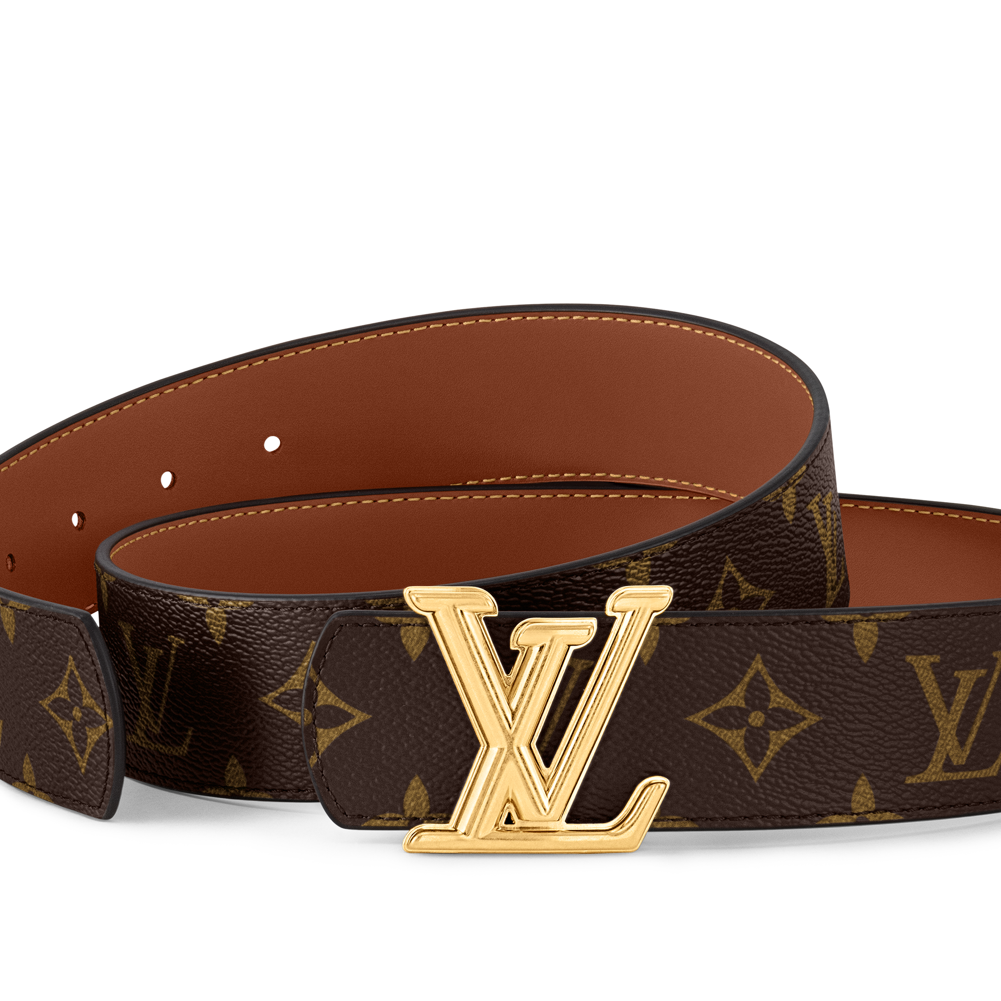 LV Dimension Wendegürtel 40 mm Monogram Eclipse Canvas Herren Accessoires Gürtel | LOUIS VUITTON (Zoom)