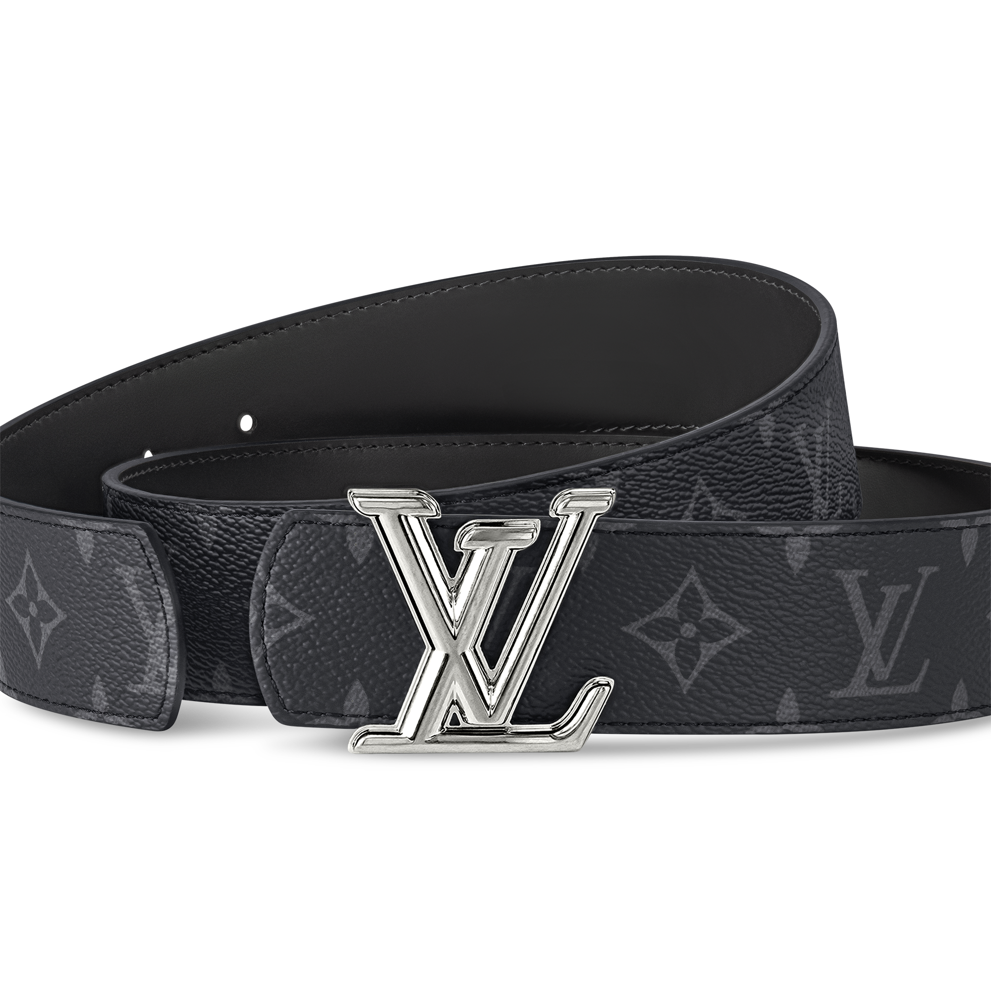 LV Dimension Wendegürtel 40 mm Monogram Eclipse Canvas Herren Accessoires Gürtel | LOUIS VUITTON (Zoom)