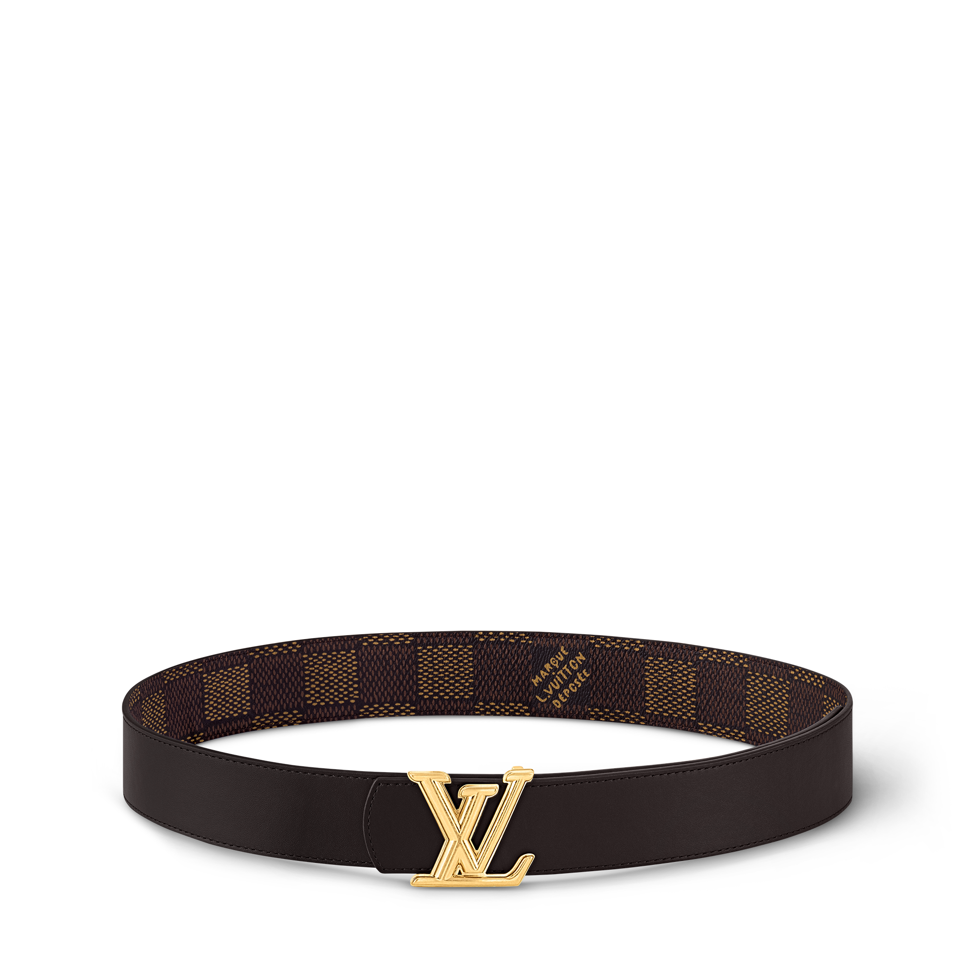 LV Dimension Wendegürtel 40 mm Damier Graphite Canvas Herren Accessoires Gürtel | LOUIS VUITTON (Zoom)